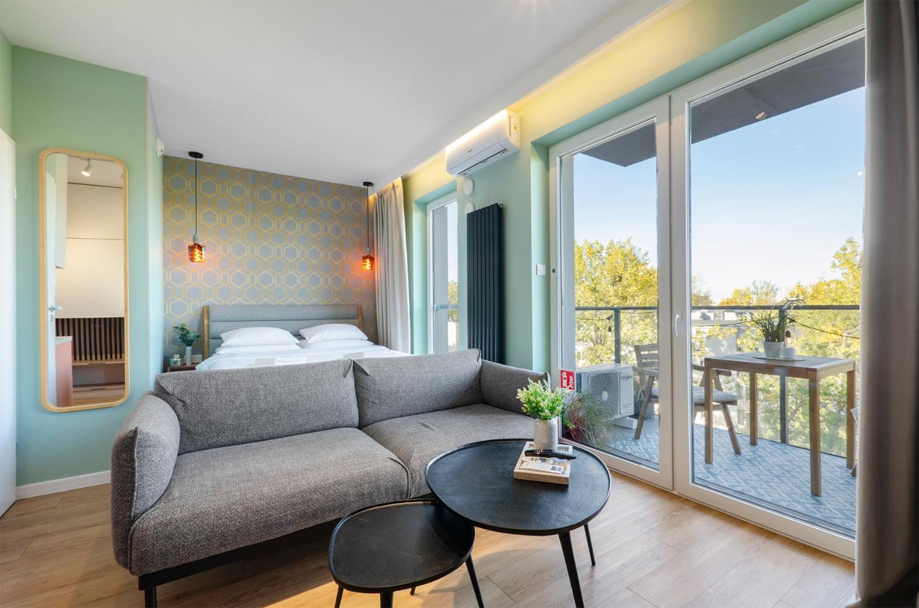 Queen Size Bed - Apartament Obok Manufaktury W Centrum Lodzi - Parking Gratis!!! Bagian luar foto
